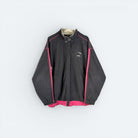 Diadora Vintage Samt Trainingsjacke 90s Grau M - Vinverse