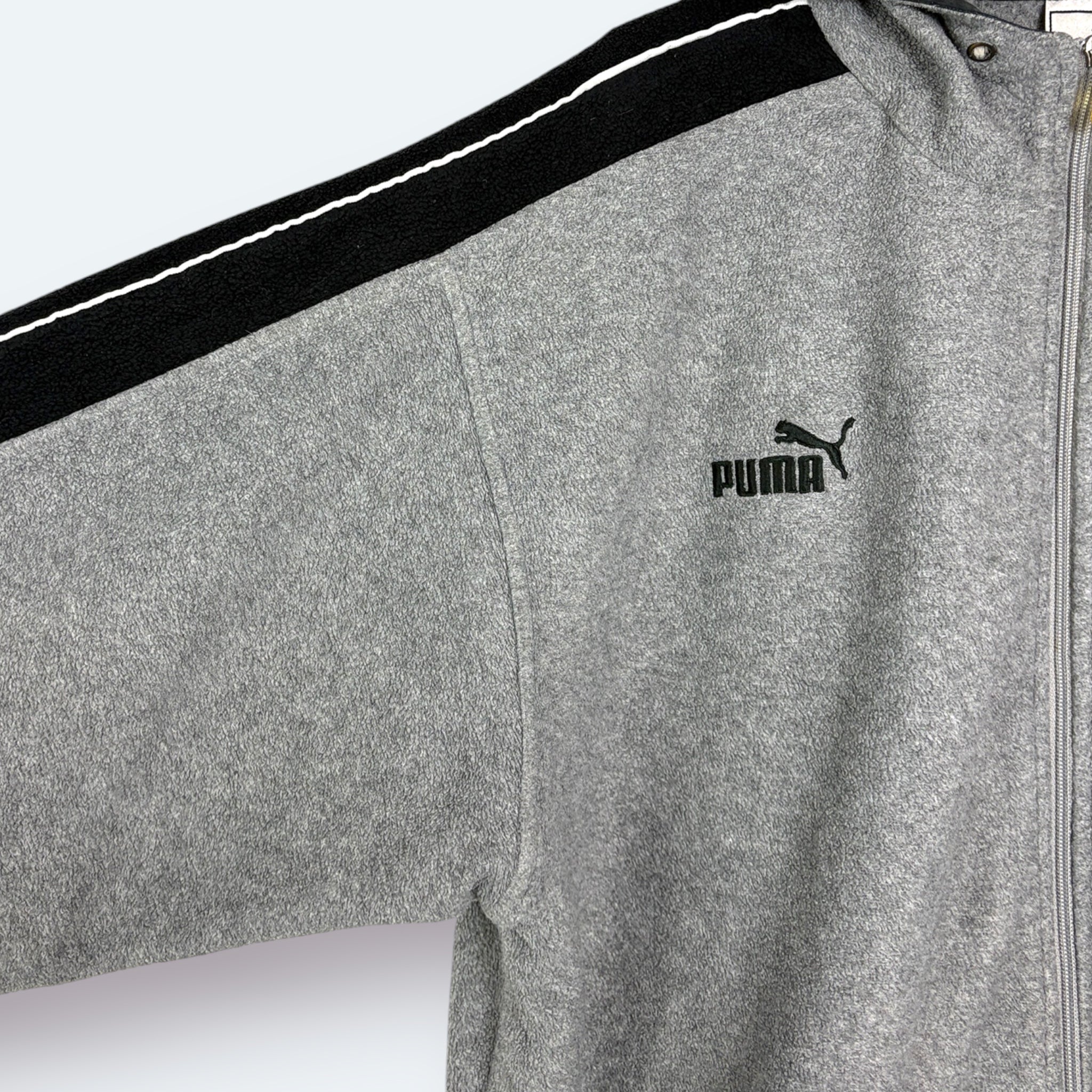 Puma Vintage Fleece Jacke Grau M - Vinverse