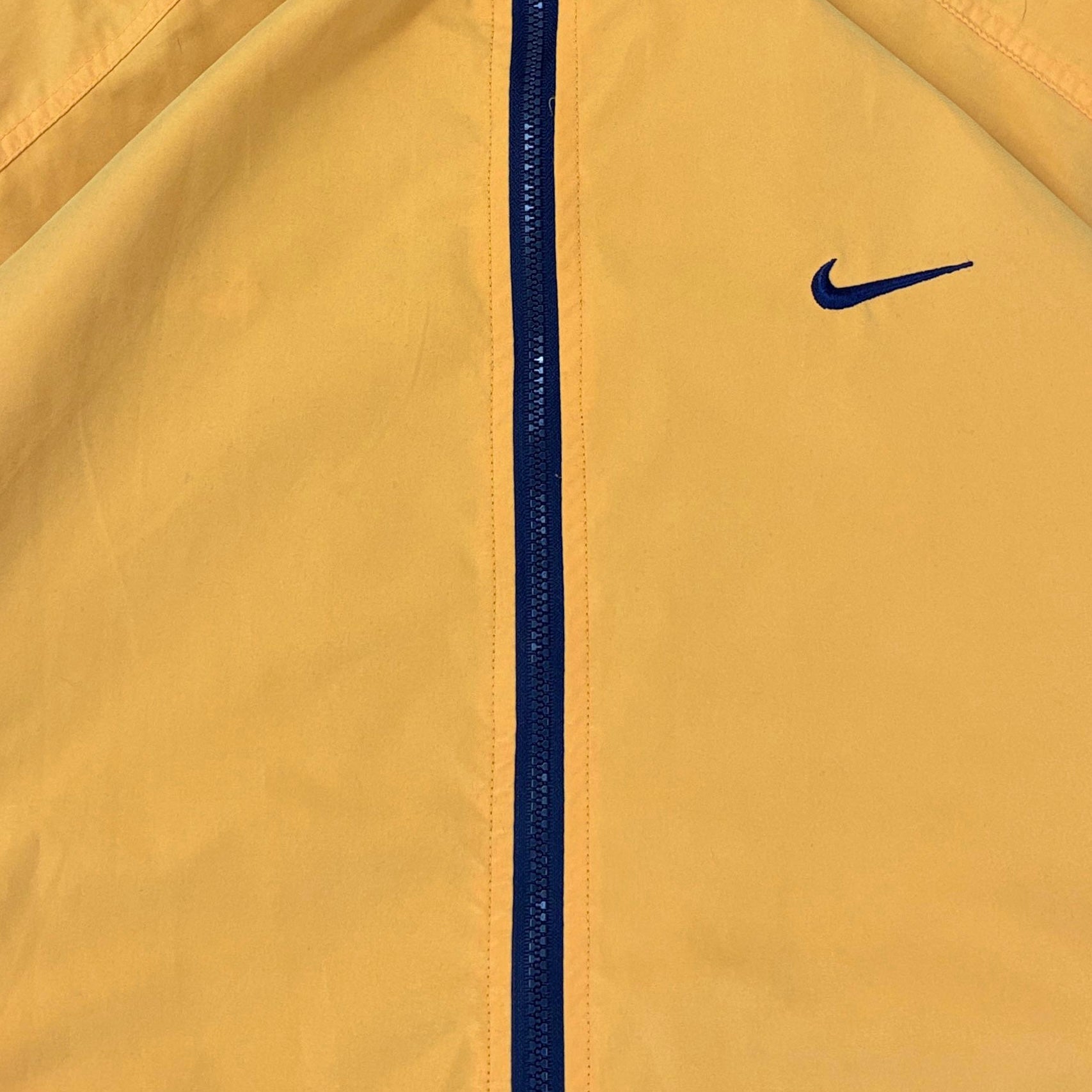Nike Vintage Wendejacke Gelb Blau XL - Vinverse