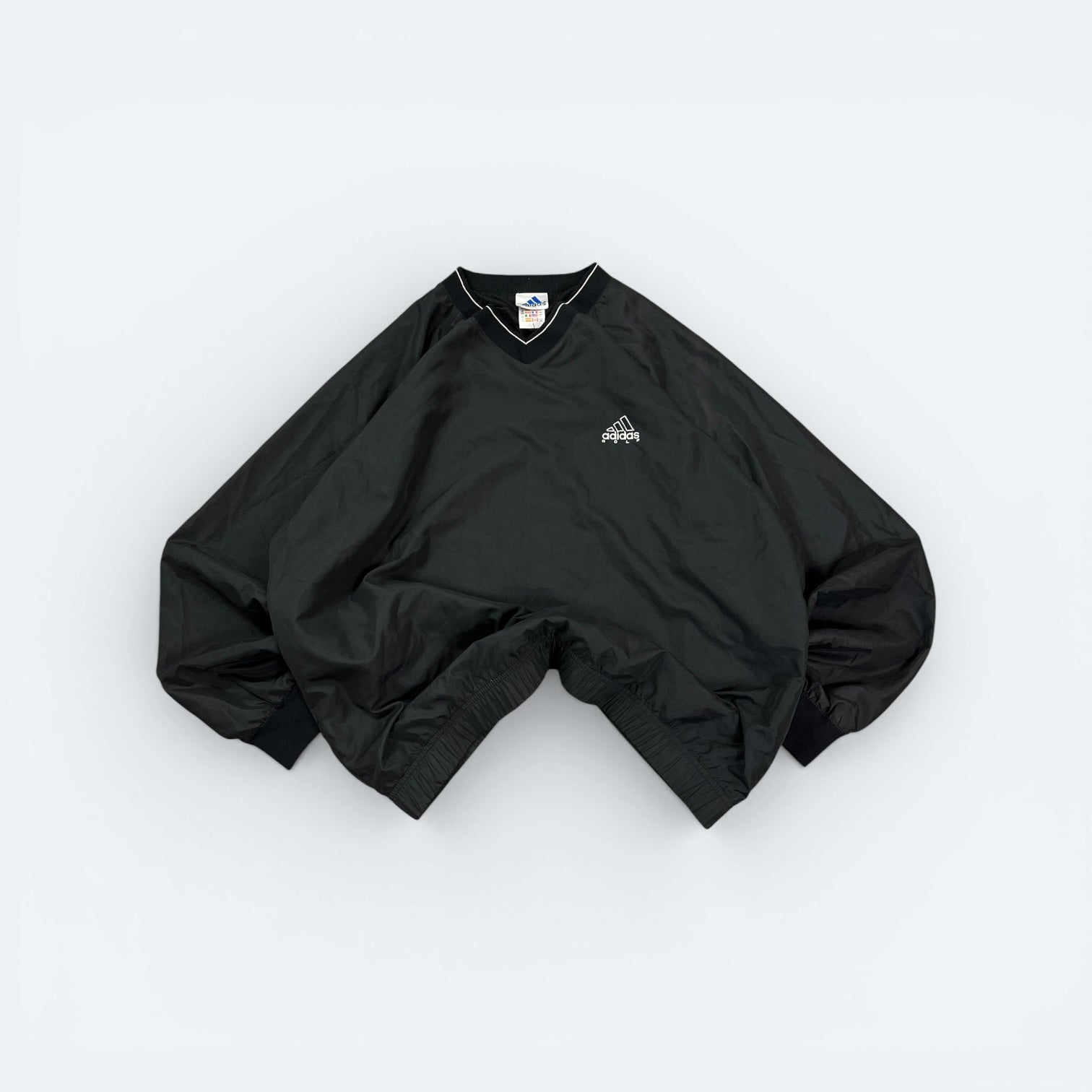 Adidas Vintage Windbreaker aus 2000 Schwarz L - Vinverse