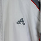 Adidas Vintage Trainingsjacke Grau Rot XL - Vinverse