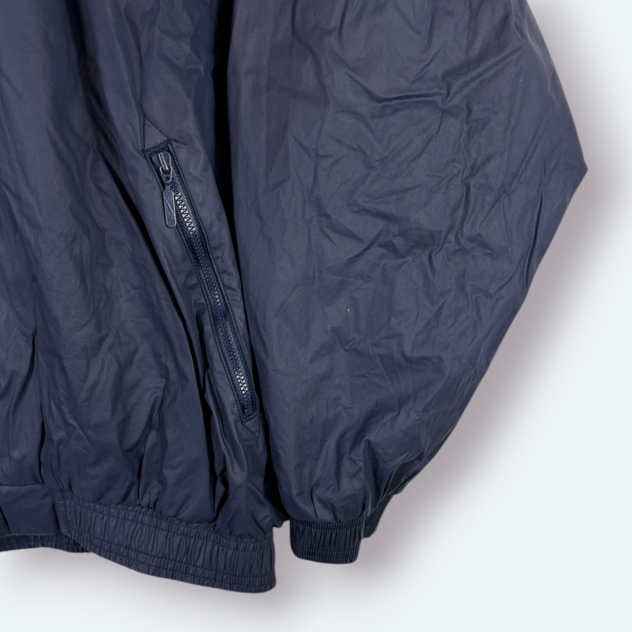 Nike Vintage Trainingsjacke Grau M - Vinverse
