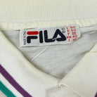 Fila Vintage Shirt Print Weiß L - Vinverse
