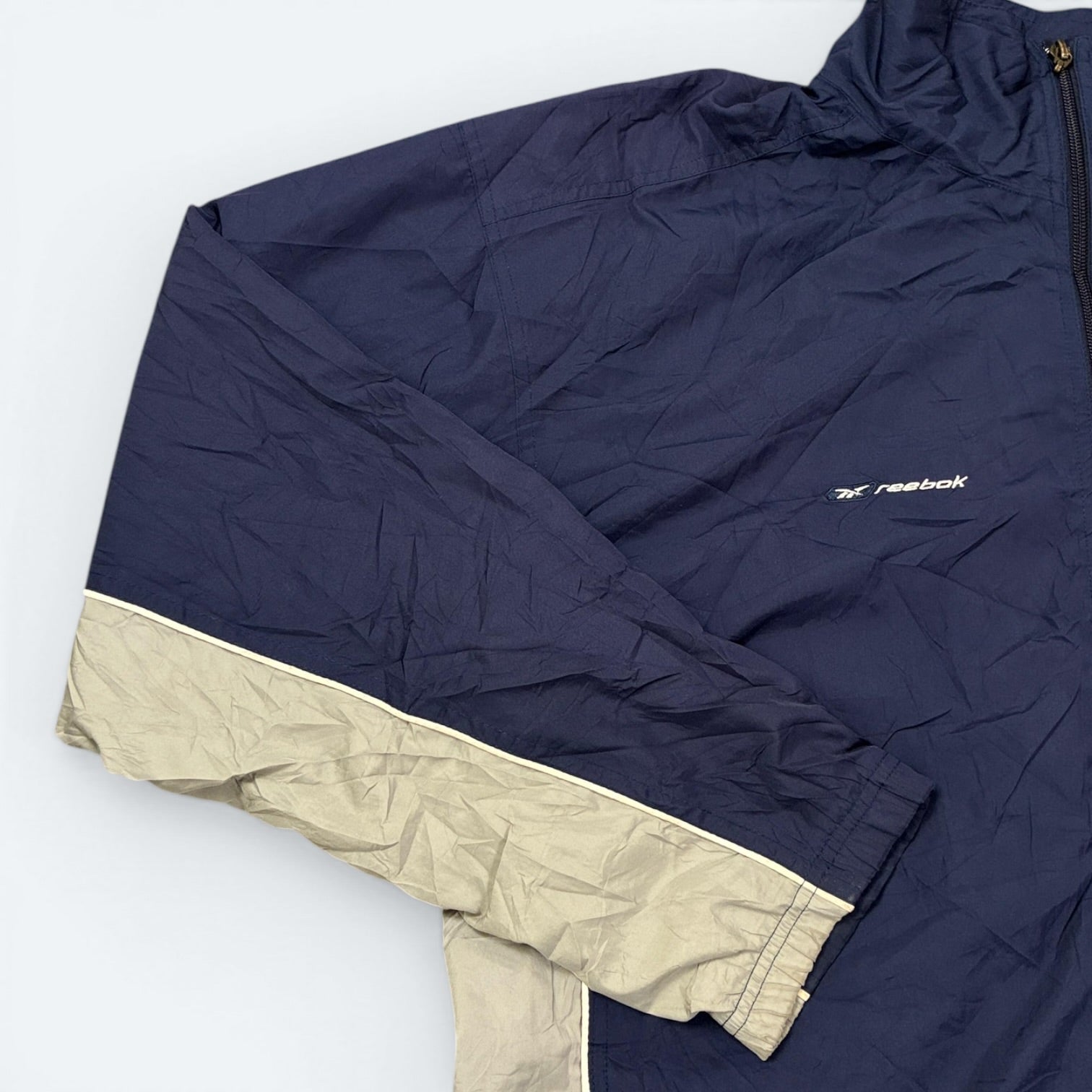 Reebok Vintage Trainingsjacke blau grau L - Vinverse