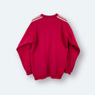 Adidas 90s Vintage Sweater Rot M - Vinverse