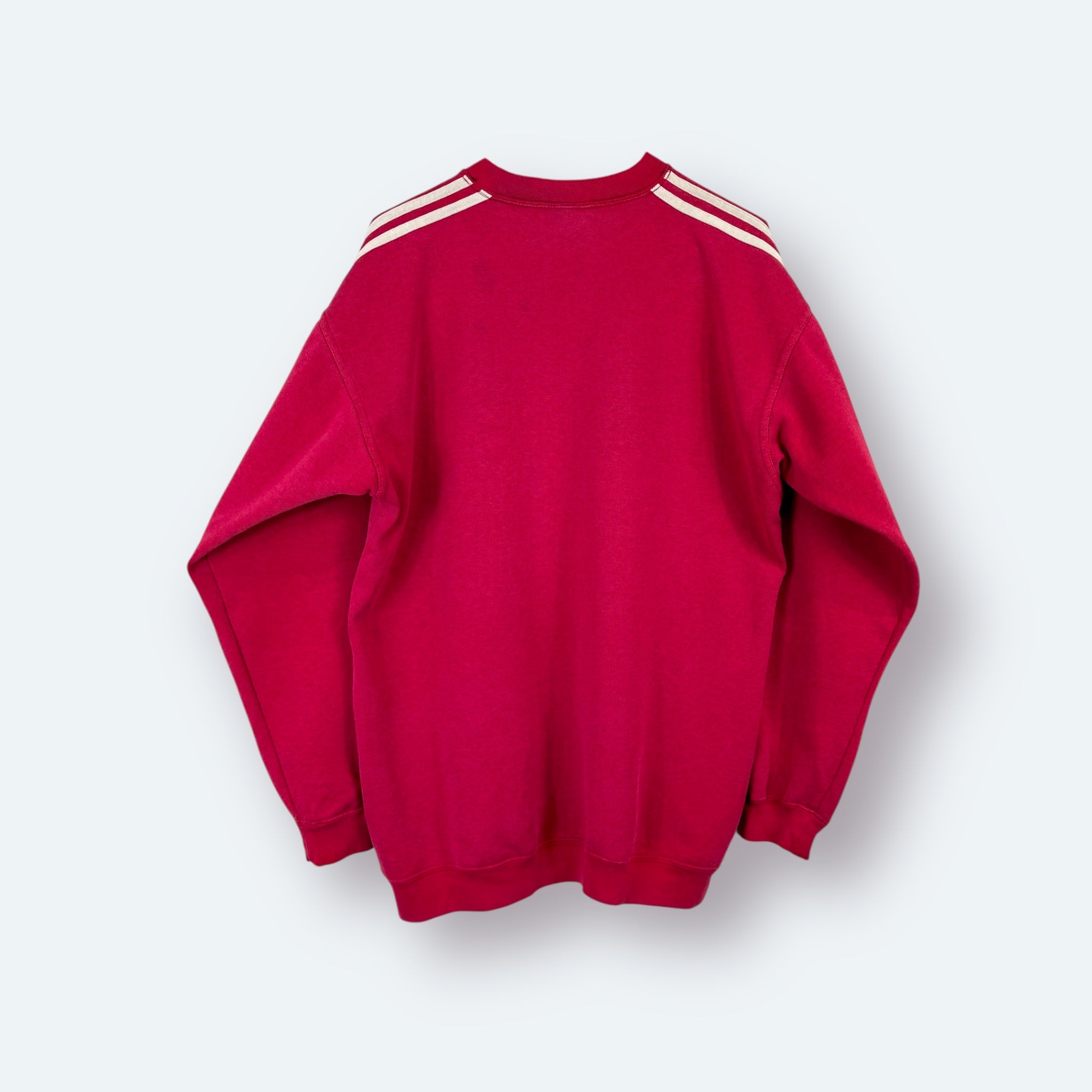 Adidas 90s Vintage Sweater Rot M - Vinverse