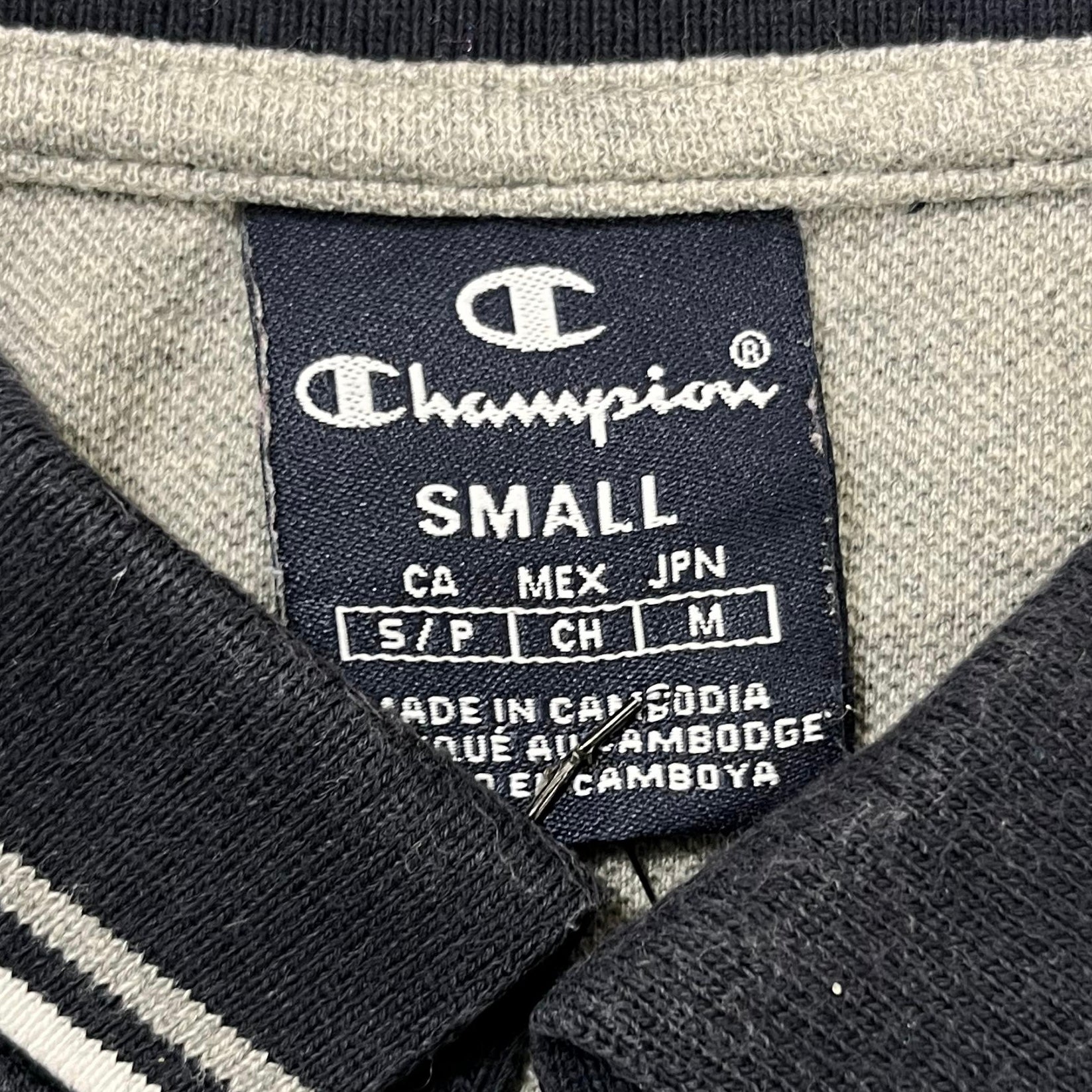 Champion Polo Shirt Schwarz S - Vinverse