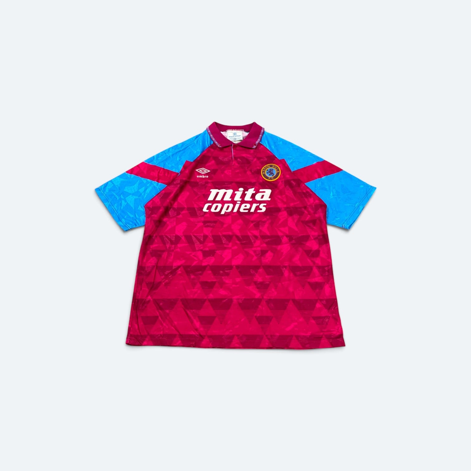 Umbro Vintage Aston Villa Trikot Rot XL - Vinverse