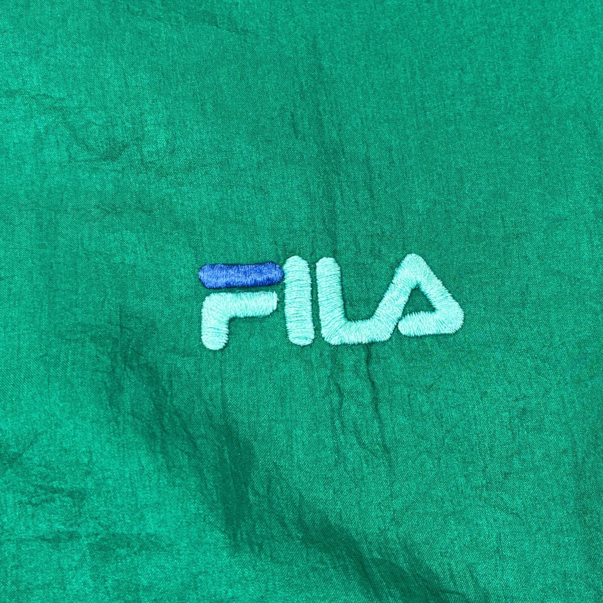 Fila Vintage Trainingsjacke Grün XXL - Vinverse