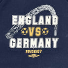 Umbro Vintage T-Shirt England vs Germany Blau XXL - Vinverse