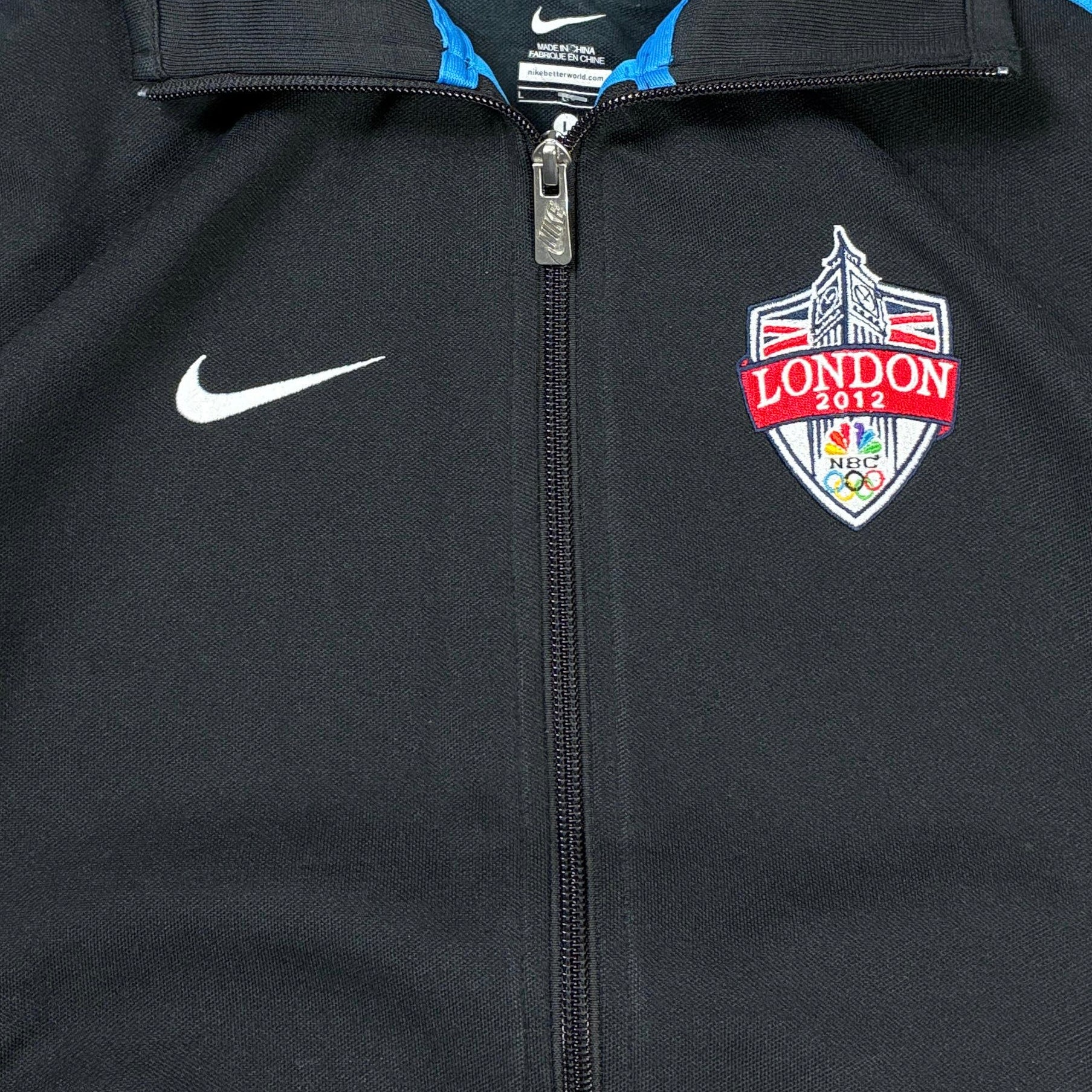 Nike Vintage Trainingsjacke London 2012 Schwarz L - Vinverse
