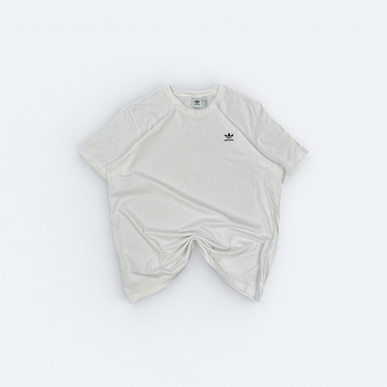 Adidas Retro Shirt Trefoil Weiß XXL - Vinverse