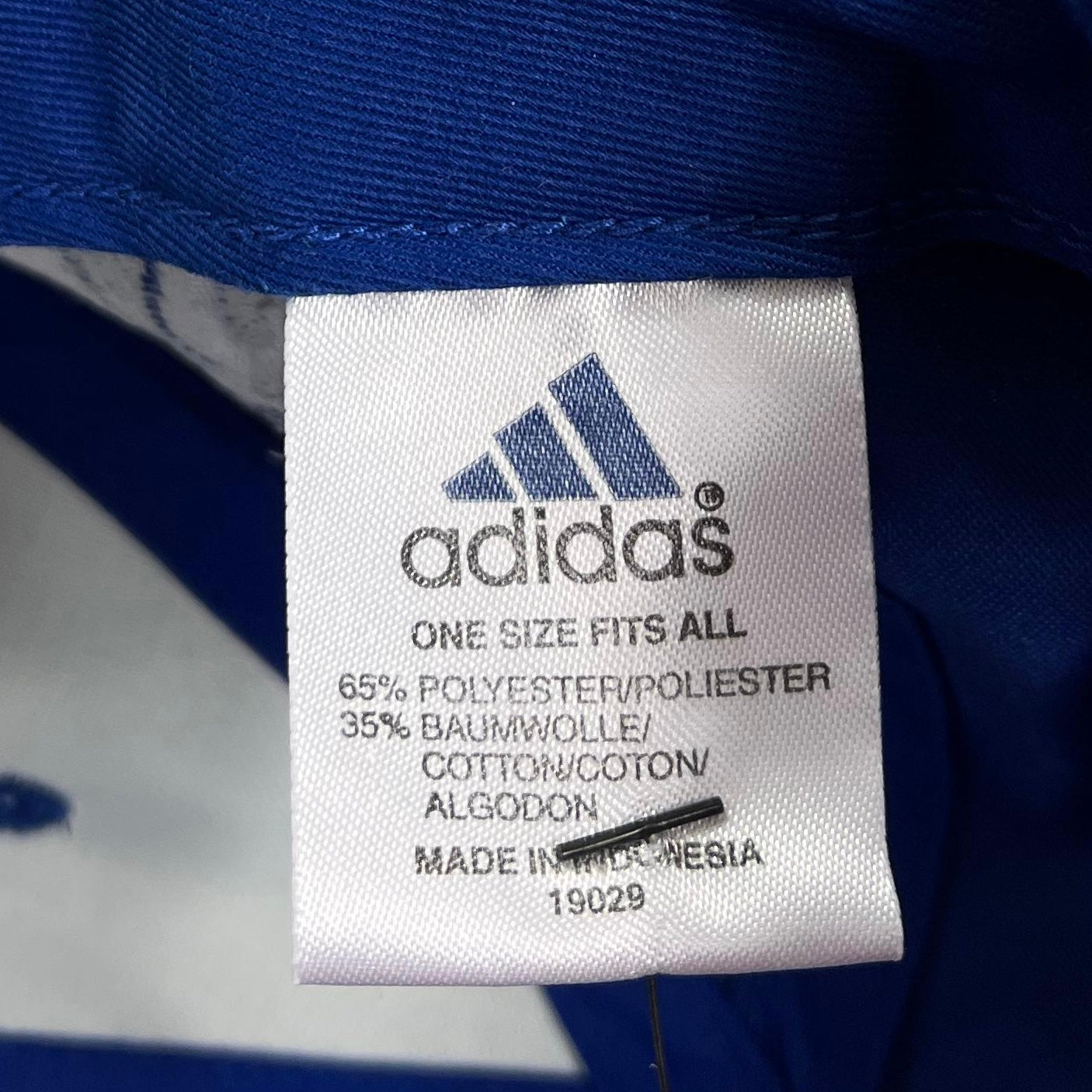 Adidas Vintage Cap Schalke 04 Blau One Size - Vinverse