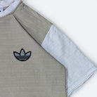 Adidas Vintage T-Shirt Arany Aszok Backprint 90s Beige M - Vinverse