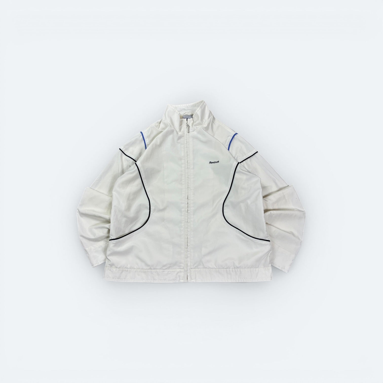 Reebok Vintage Trainingsjacke Weiß S - Vinverse