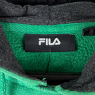 Fila Hoodie Big Logo Grün S - Vinverse