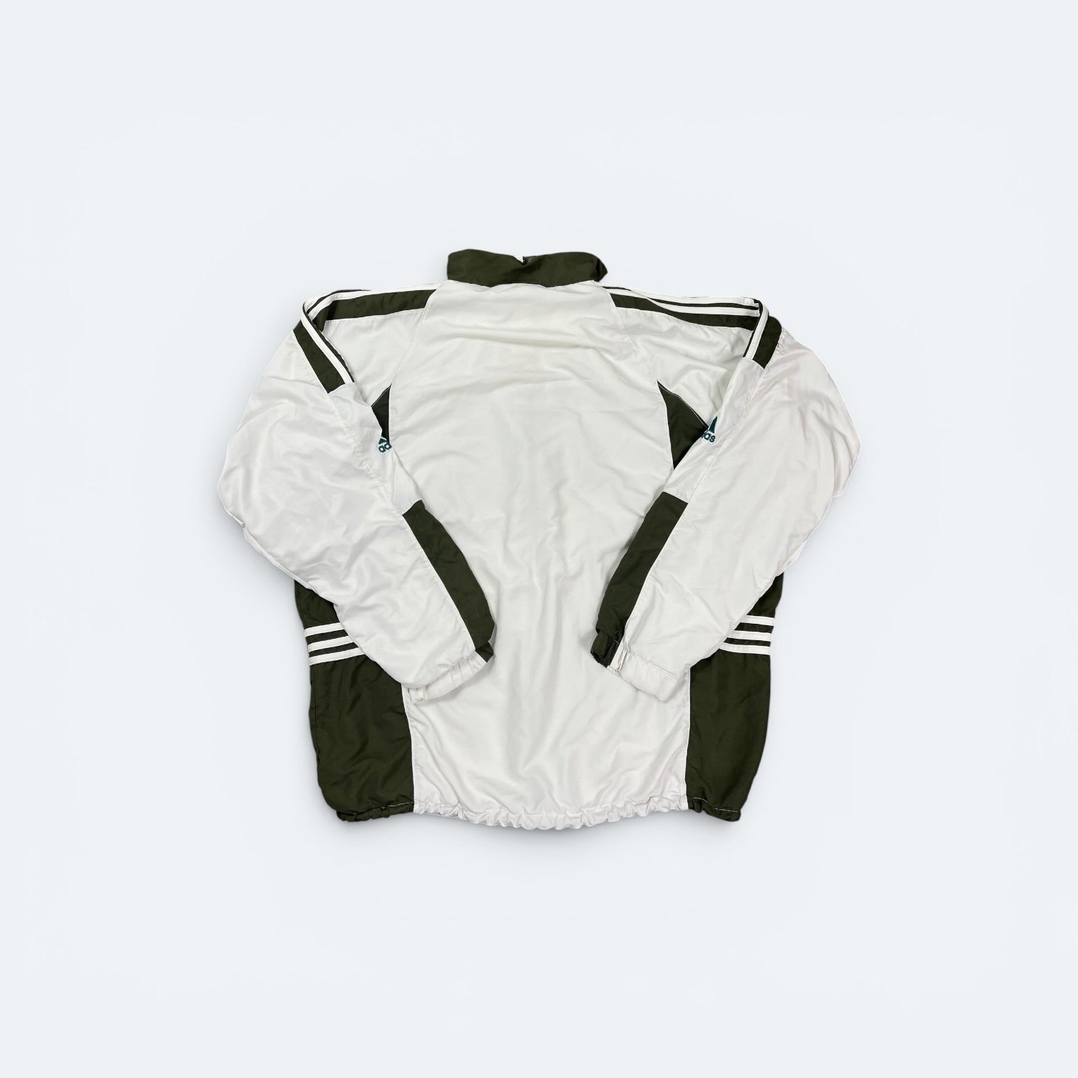 Adidas Vintage Trainingsjacke 90s Weiß XL (FLECK?) - Vinverse