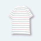 Nike Vintage T-Shirt Gestreift Weiß S - Vinverse