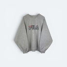 Fila Vintage Sweater Grau XL - Vinverse