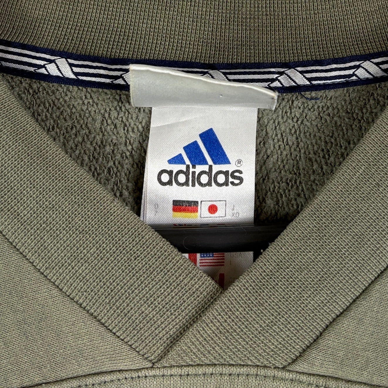 Adidas Vintage Sweater Grün L - Vinverse