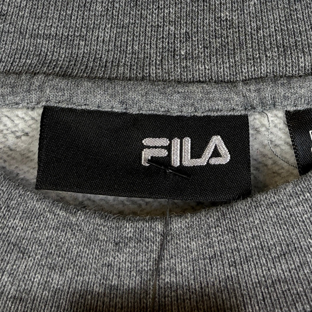 Fila Vintage Sweater Logo Stick Grau M - Vinverse