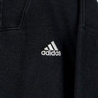 Adidas Vintage Half Zip Sweater 90s Schwarz XL - Vinverse