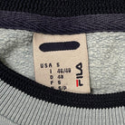 Fila Vintage Sweater Logo Blau S - Vinverse