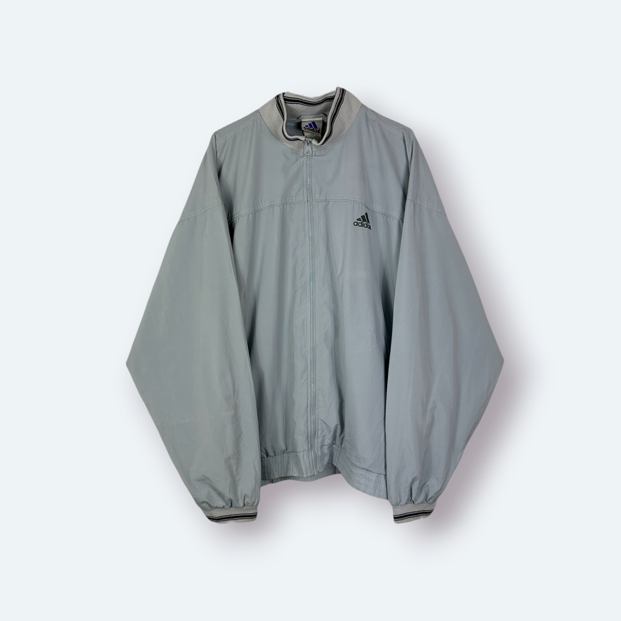 Adidas Vintage Trainingsjacke Grau XL - Vinverse