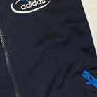 Adidas Vintage Trainingsjacke Blau M - Vinverse