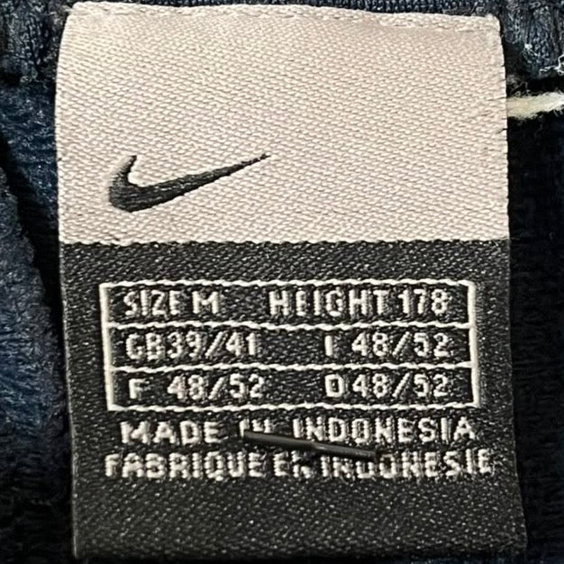 Nike Trackpants Open Leg 2000s Marineblau M - Vinverse