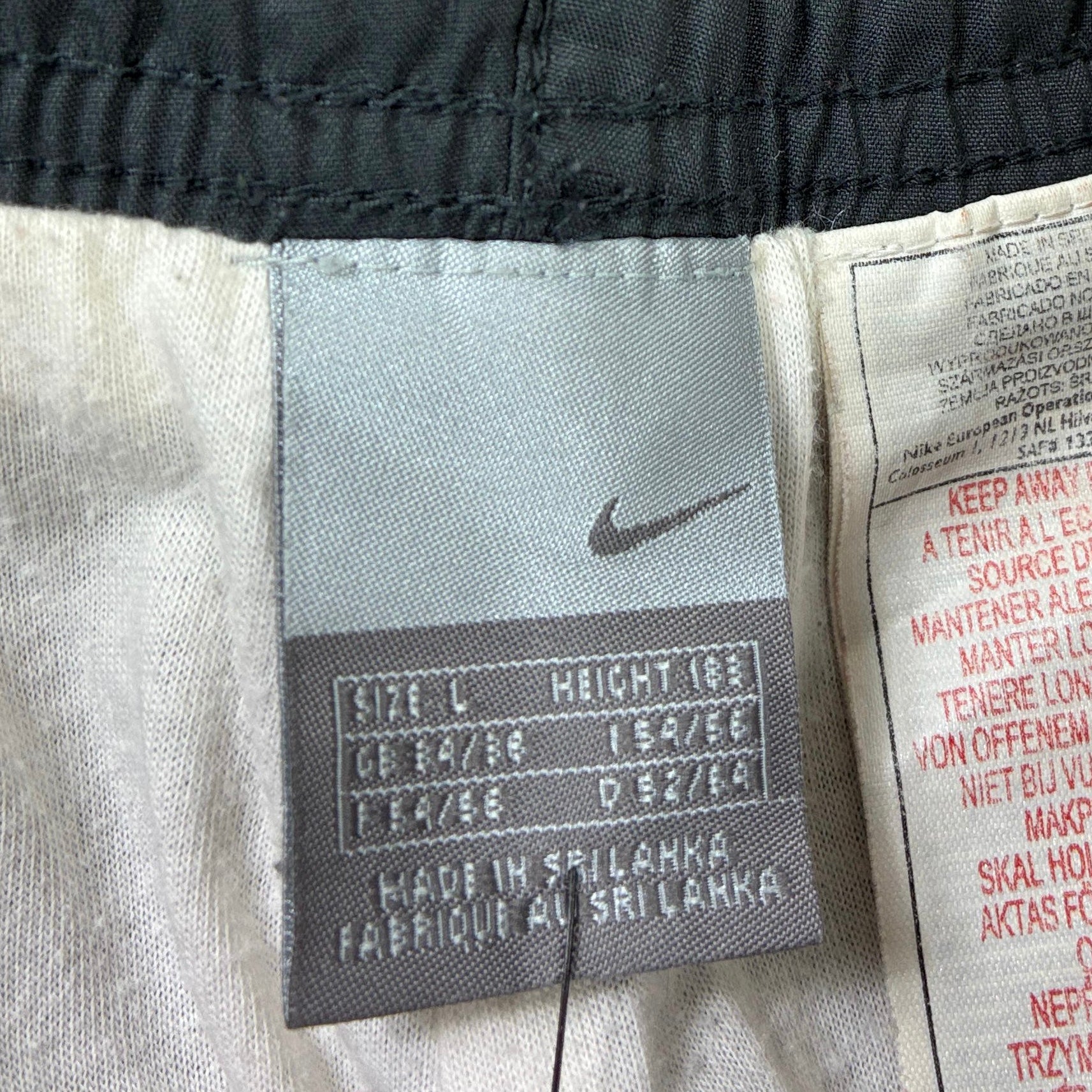 Nike Vintage Trackpants Grau L - Vinverse