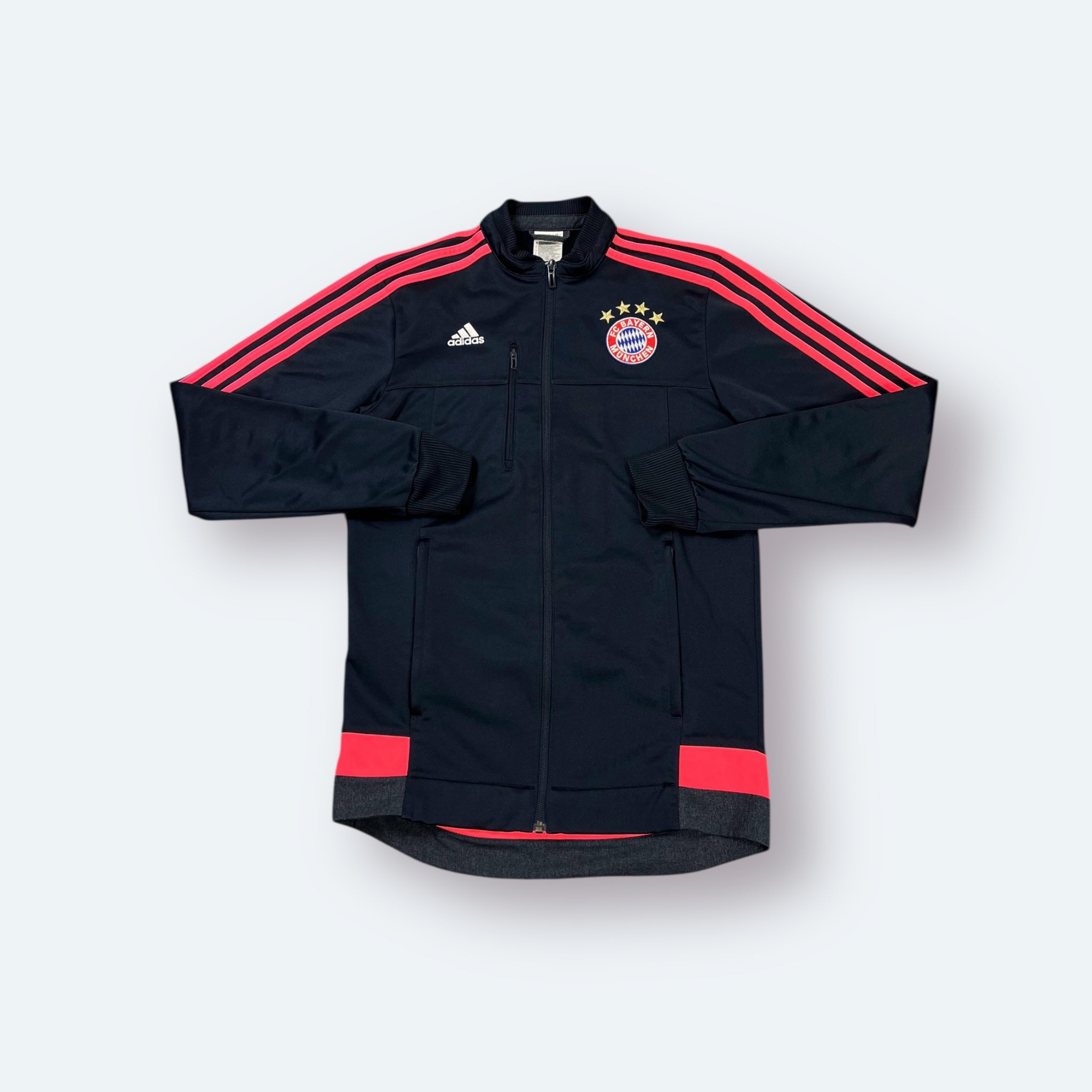 Adidas Vintage FC Bayern Trainingsjacke Blau S - Vinverse