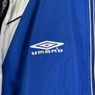 Umbro Vintage Trainingsjacke 90s Blau Weiß S - Vinverse