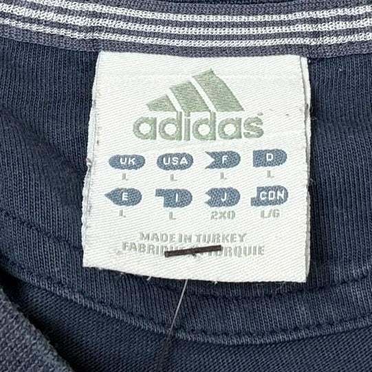Adidas Vintage T-Shirt Blau L - Vinverse