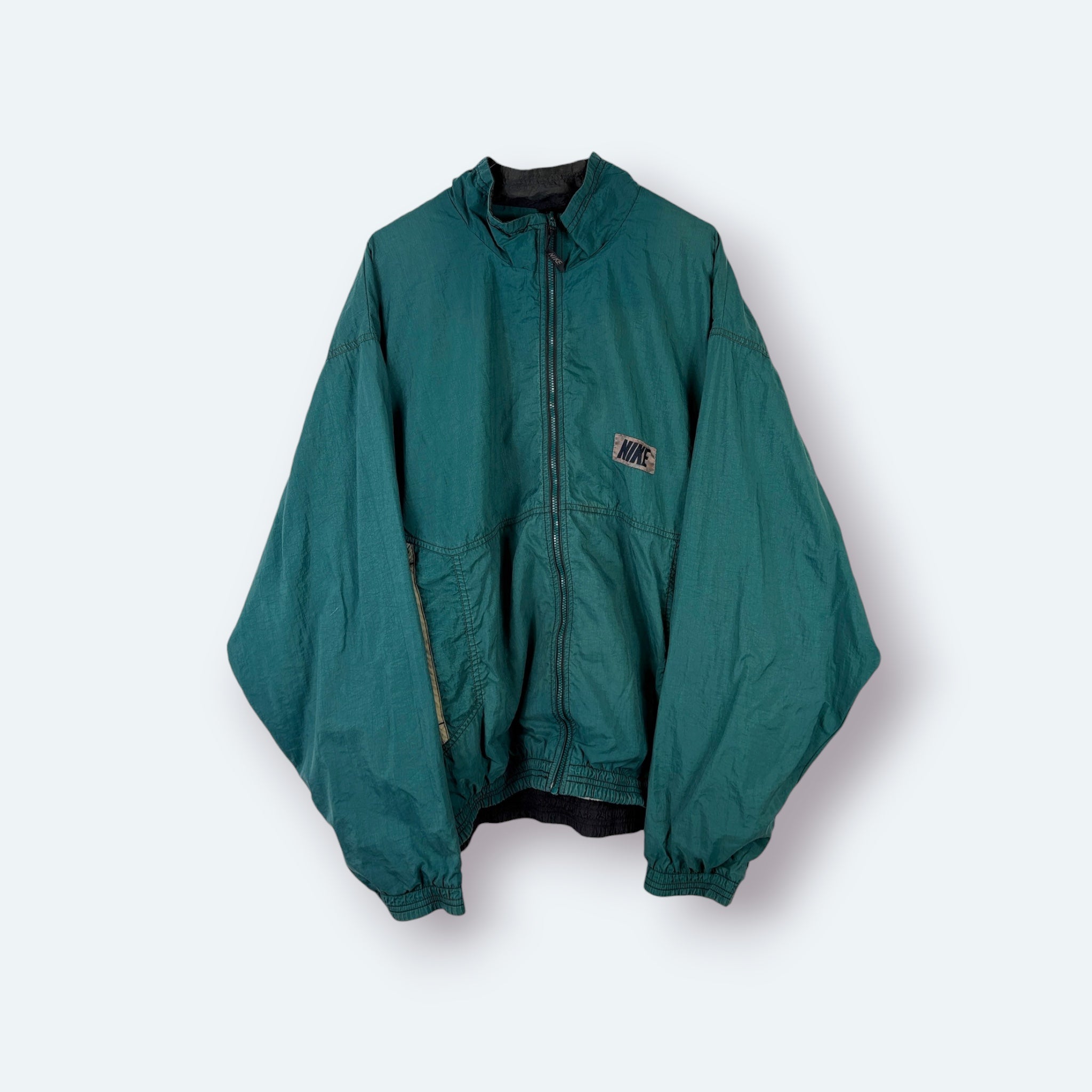 Nike Vintage Trainingsjacke Grün XL - Vinverse