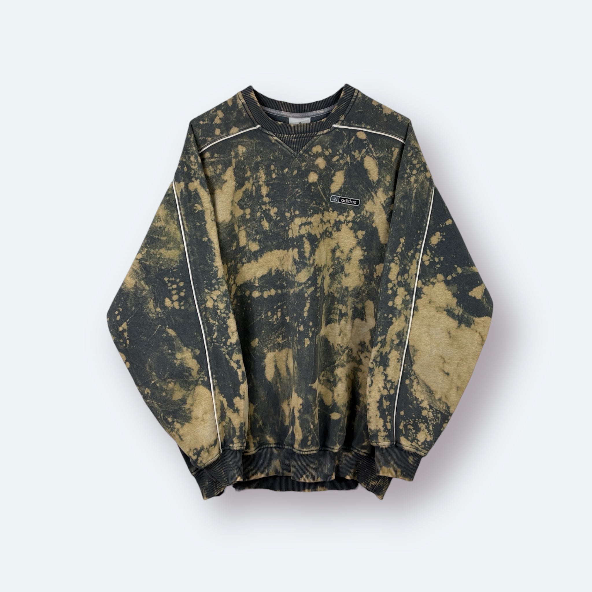 Adidas 2003 Re:Bleach Sweater Grau Beige M - Vinverse