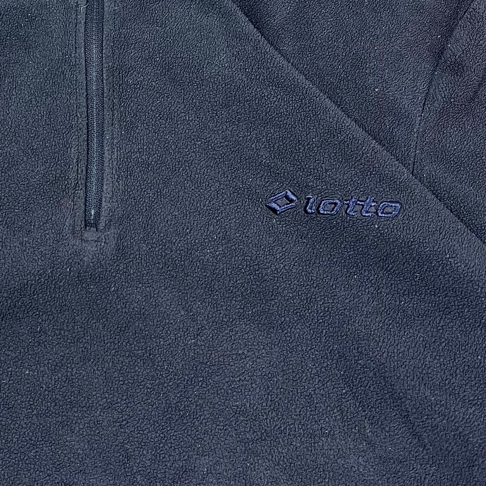 Lotto Vintage Fleece Half Zip Schwarz L - Vinverse