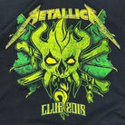 Gildan Vintage Shirt Metallica Club 2015 Schwarz L - Vinverse