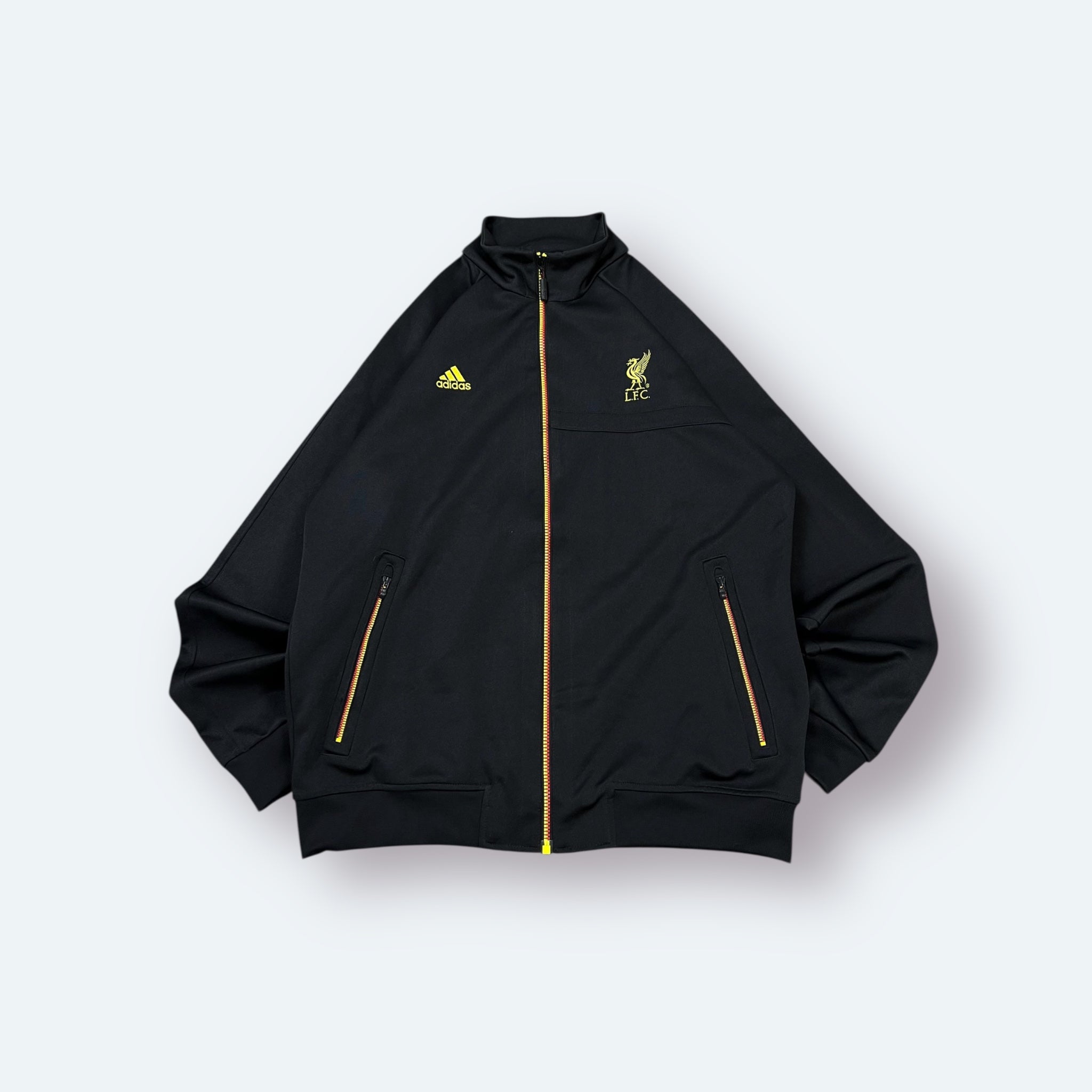 Adidas Liverpool 2000s Trainingsjacke Schwarz L - Vinverse