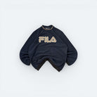 Fila Vintage Fleece Pullover Blau M - Vinverse
