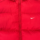 Nike 2000s Puffer Weste Rot M - Vinverse