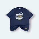 Umbro Vintage T-Shirt England vs Germany Blau XXL - Vinverse