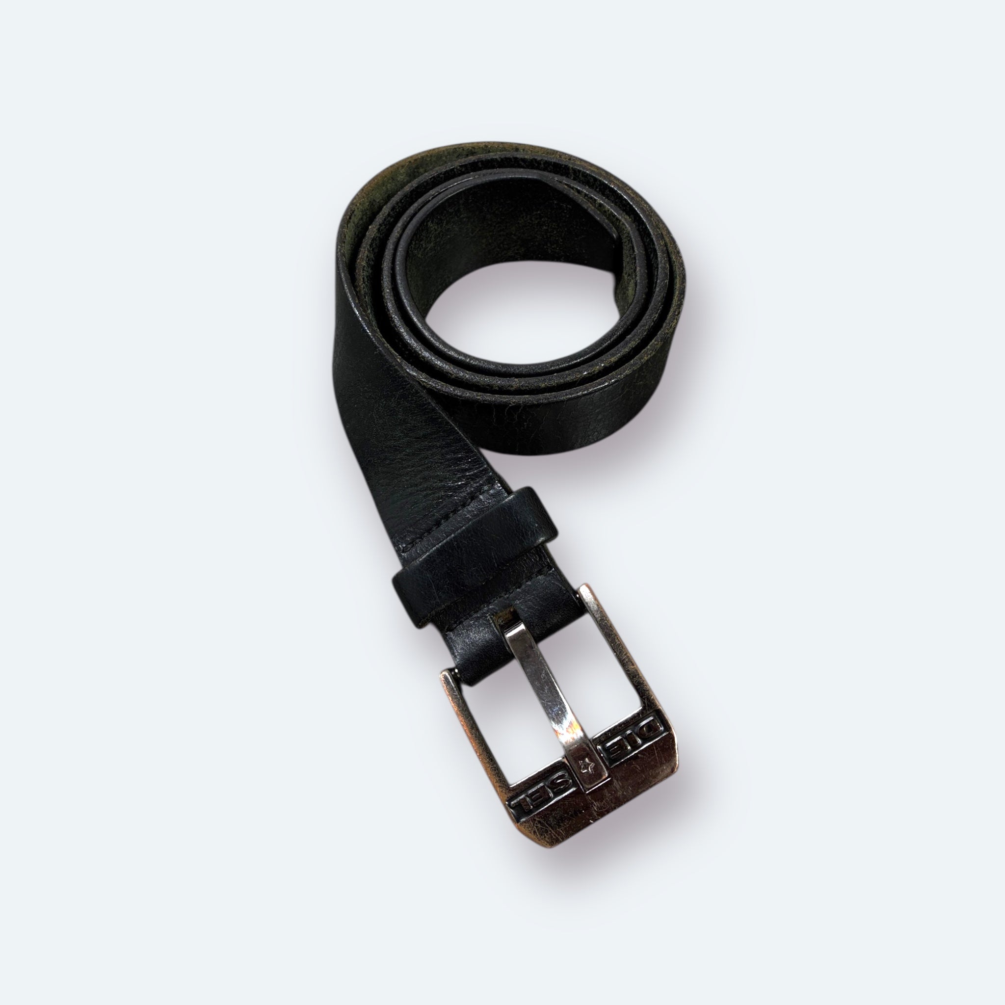 Diesel Vintage Gürtel Schwarz 85 - Vinverse