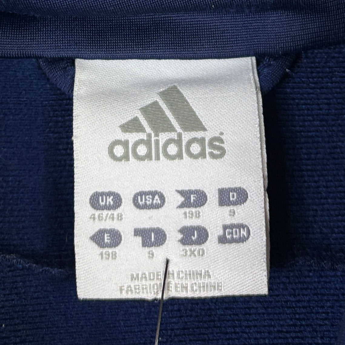 Adidas 2000s Trainingsjacke Blau L - Vinverse