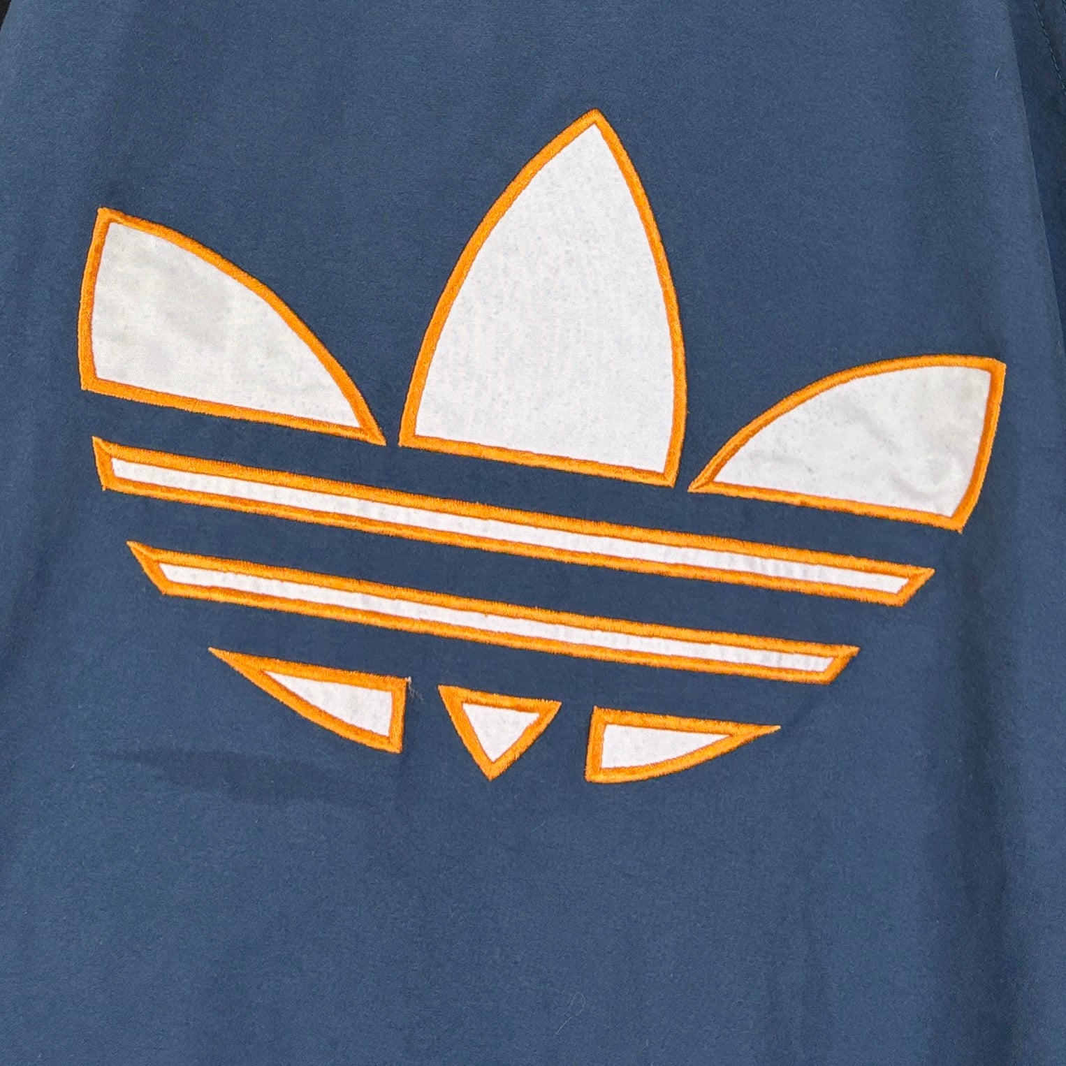 Adidas Vintage Trainingsjacke Blau Schwarz L - Vinverse