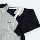 Adidas Vintage Trainingsjacke Grau L - Vinverse
