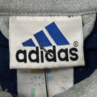 Adidas Vintage Trainingsjacke Kurzarm Blau Rot XL (FLECK ENTFERNBAR?) - Vinverse