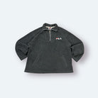 Fila Vintage Fleece Sweater Grau XXL - Vinverse