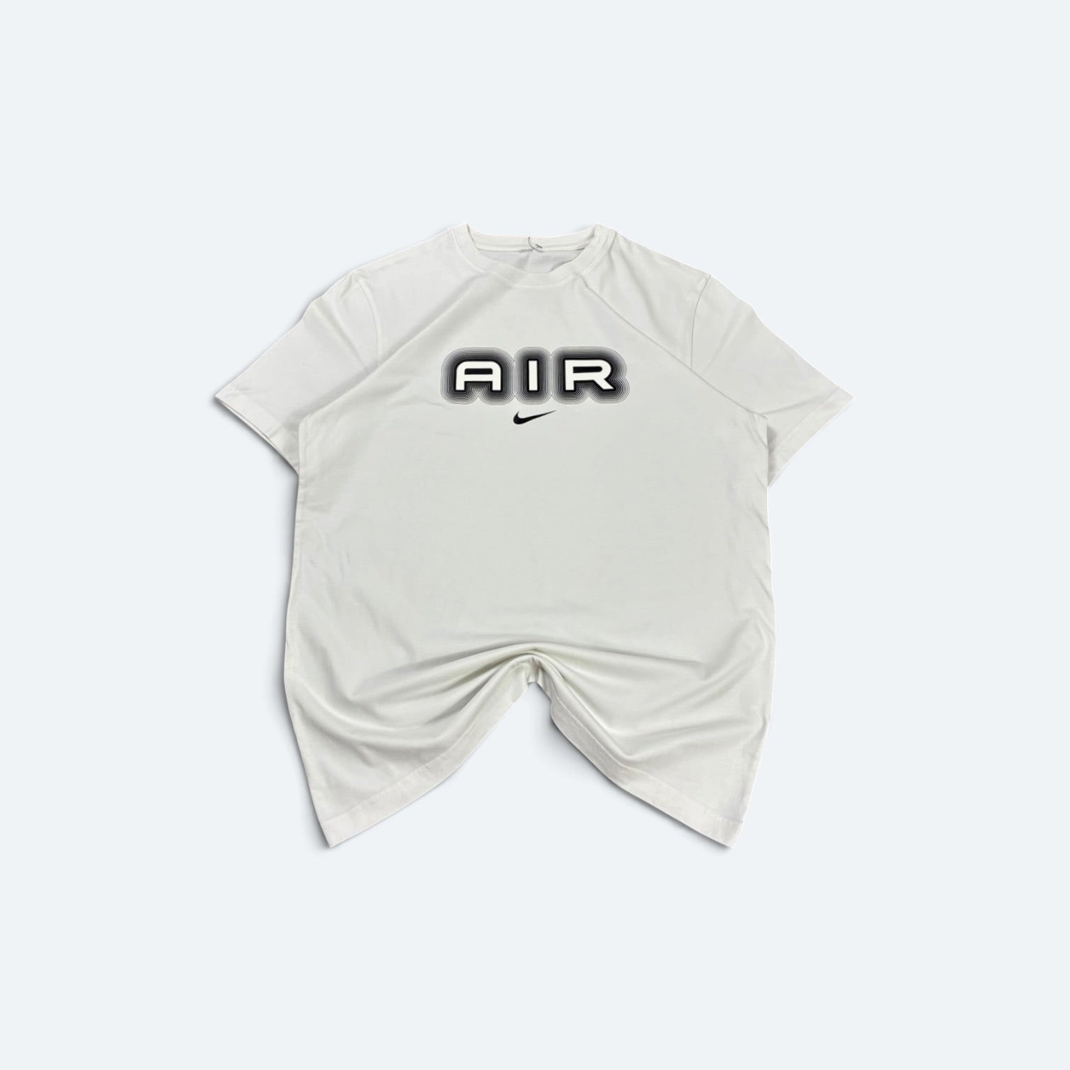 Nike Vintage T-Shirt AIR Print Weiß L - Vinverse