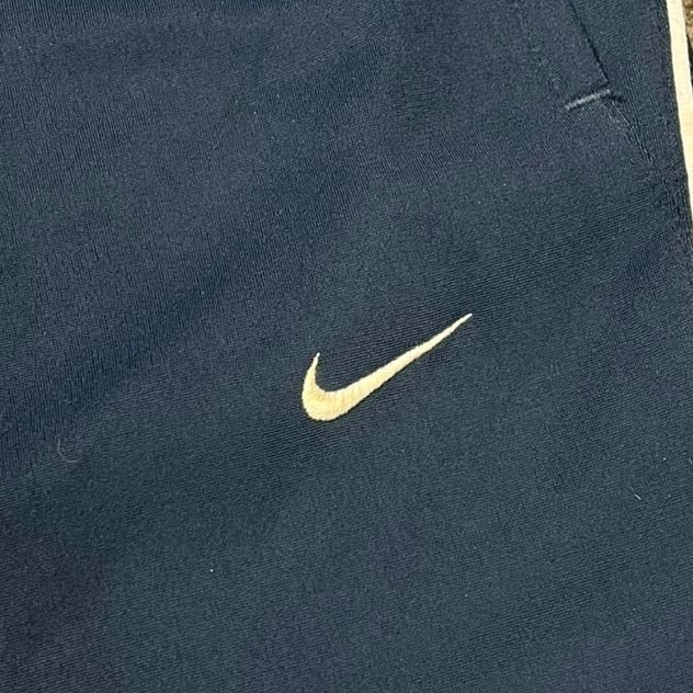 Nike Trackpants Open Leg 2000s Marineblau M - Vinverse